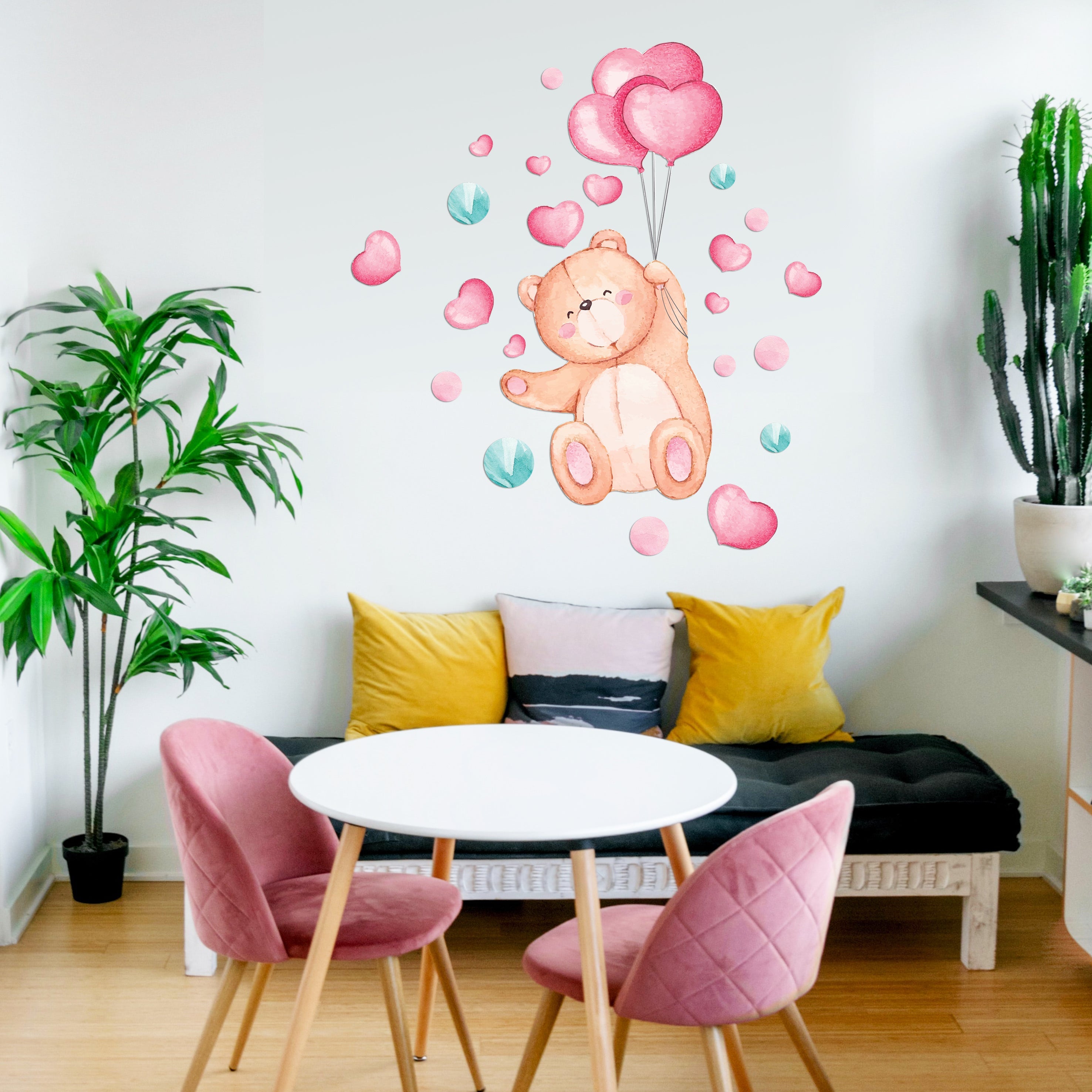 Lifted by Love Bear Wall Decal