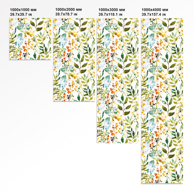 Decorative Window Film, Floral Window Stickers, Privacy Bathroom Film, Matte Glass Film, Leaf Window Film for Home and Office