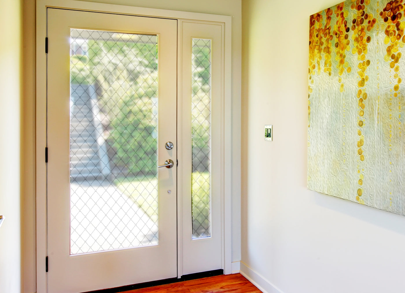 Classic Diamond Pattern Window Film