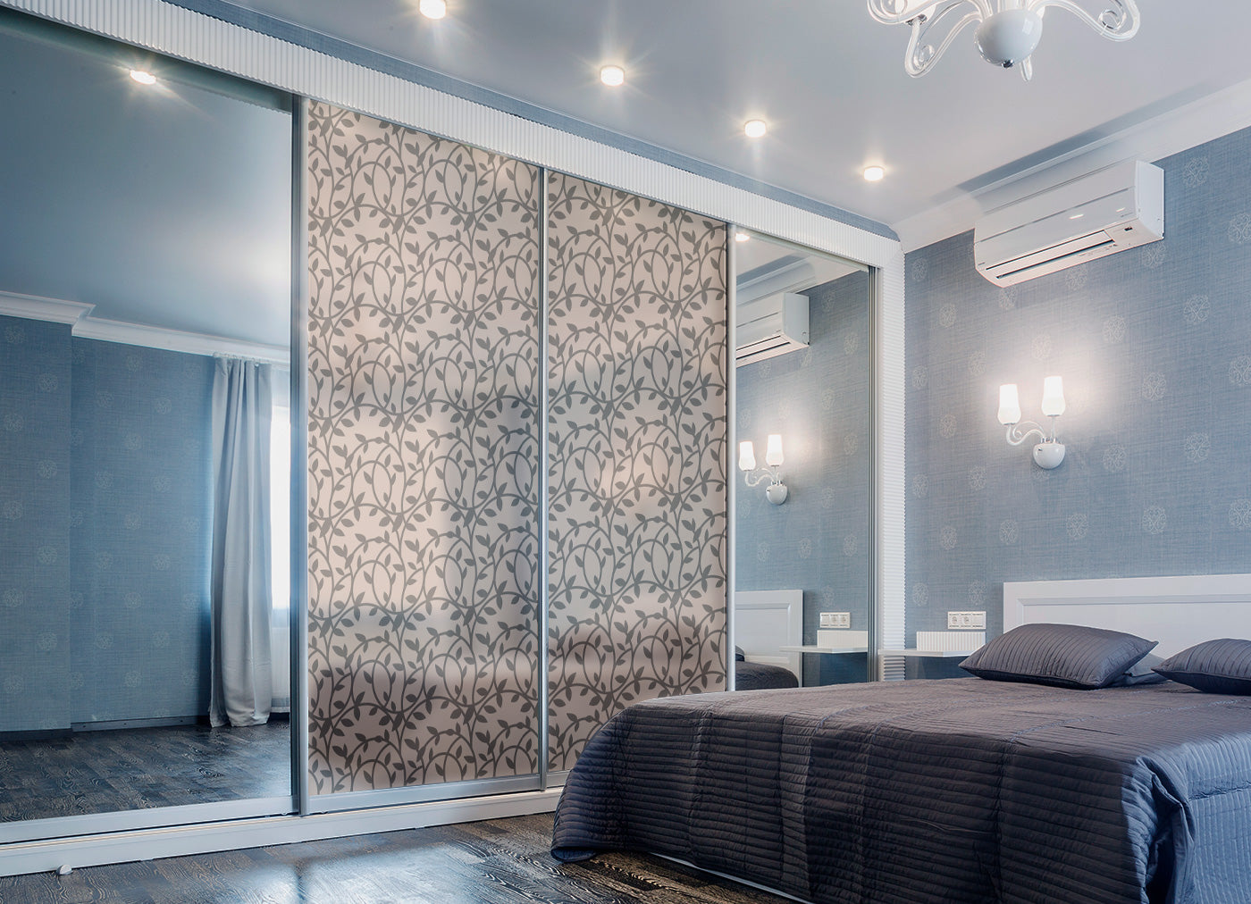 Garden Trellis Window Film