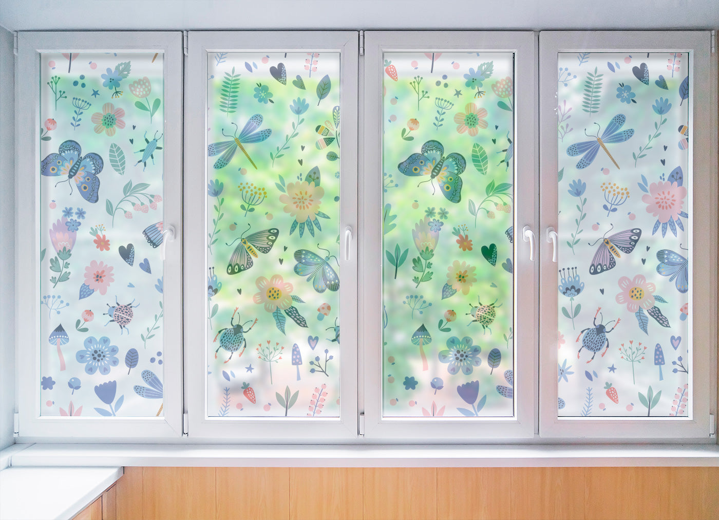 Enchanted Garden Window Film