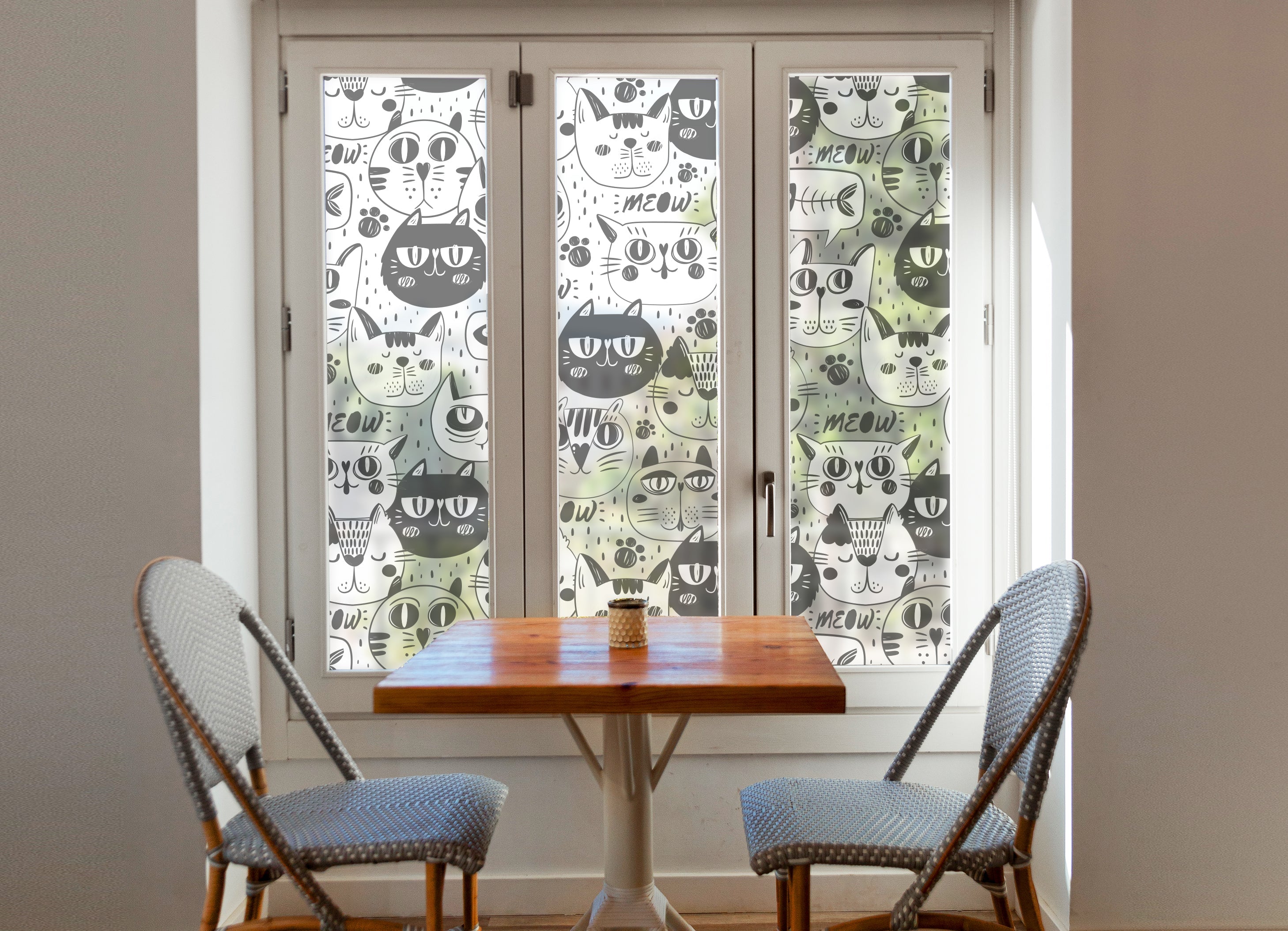 Meow Mayhem Window Film