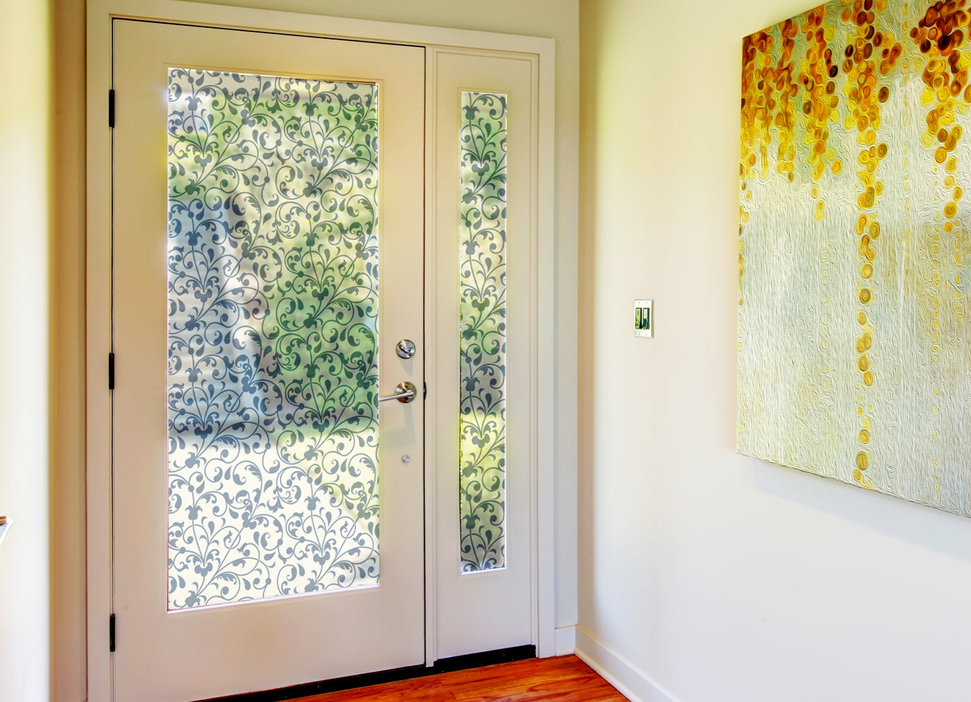 Florentine Swirl Window Film