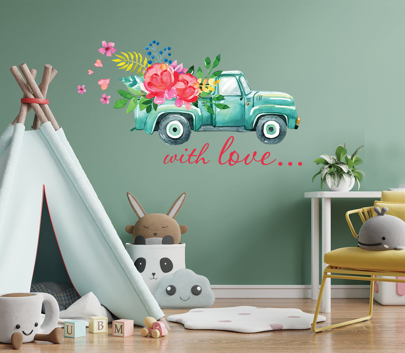 Special Delivery Floral Truck Decals